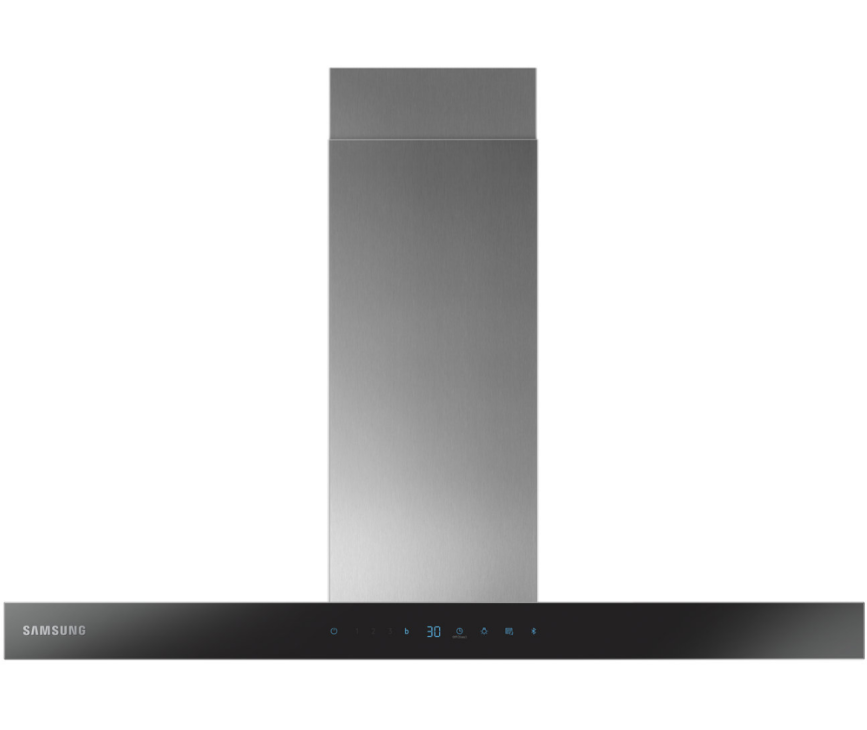 Fraai is de zwart glazen rand welke fraai combineert met de andere zwarte Samsung apparaten