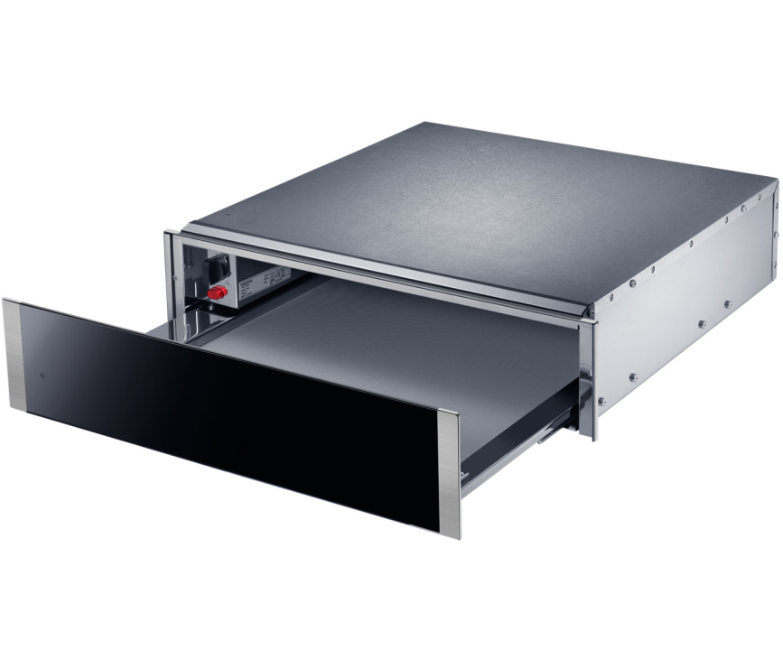 De Samsung NL20J7100WB warmhoudlade heeft een hoogte van 15 cm. en is geschikt voor warmhoud van eten of voorverwarmen van servies