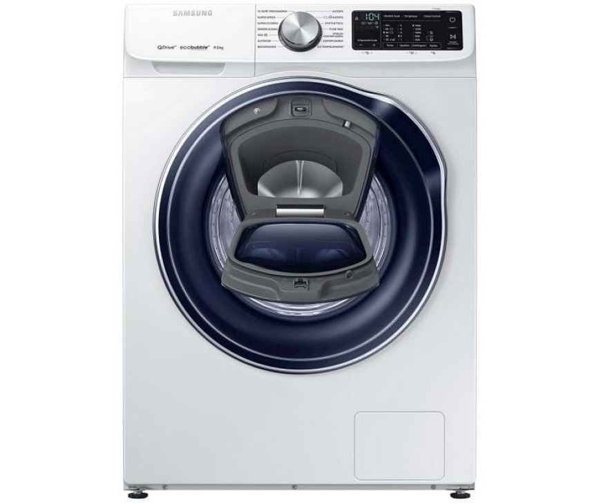 Met de AddWash functie kan ook op een later moment nog een sok of ander kledingstuk aan de WW90M642OPW worden toegevoegd