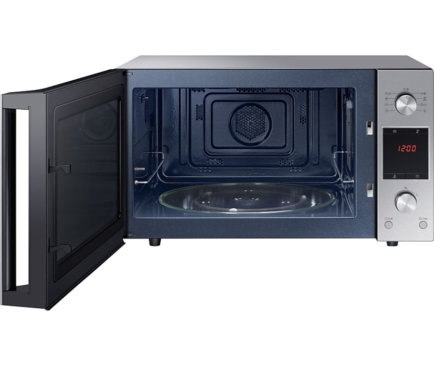 De Samsung MC457TGRCSR combi-magnetron heeft een inhoud van 45 liter