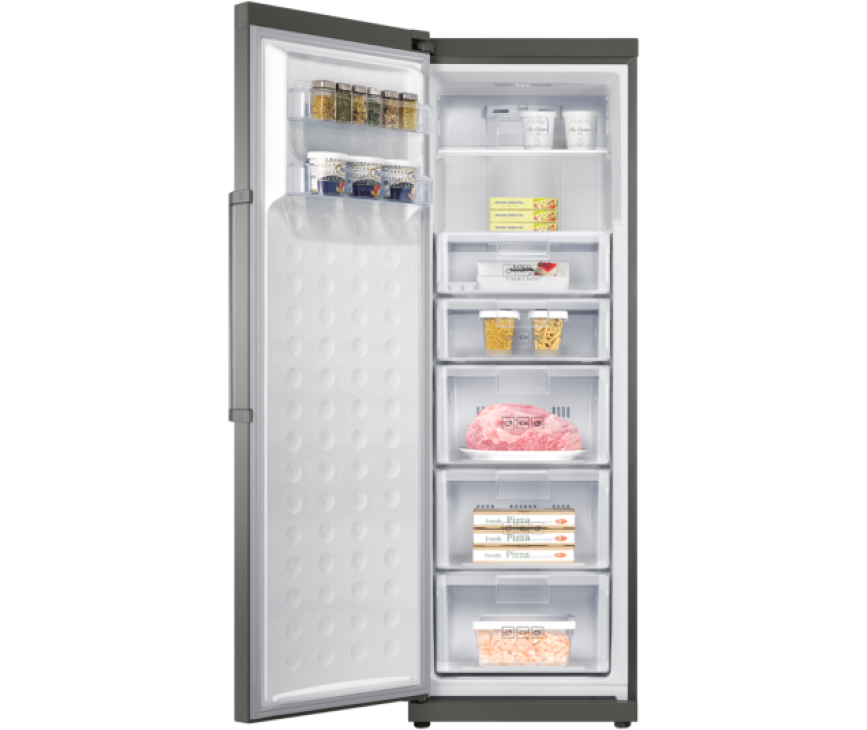 De Samsung RZ28H60057F is NoFrost en hoeft zodoende nooit meer ontdooit te worden.