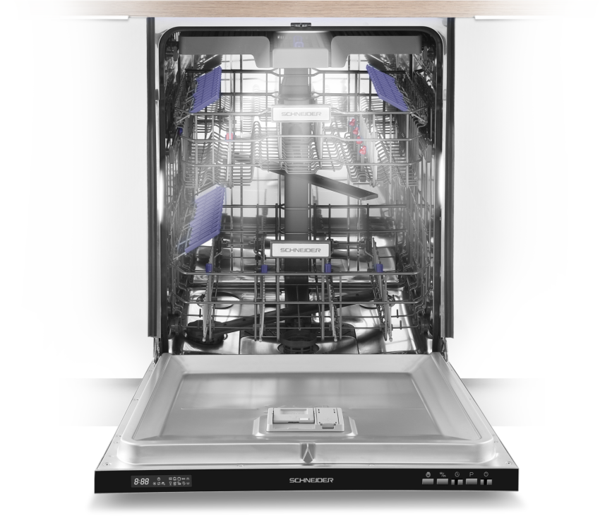 SCHNEIDER vaatwasser inbouw verhoogd SCLT6842CB