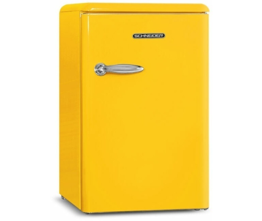 Schneider SCTT115VCAN retro jaren 50 tafelmodel koelkast - geel
