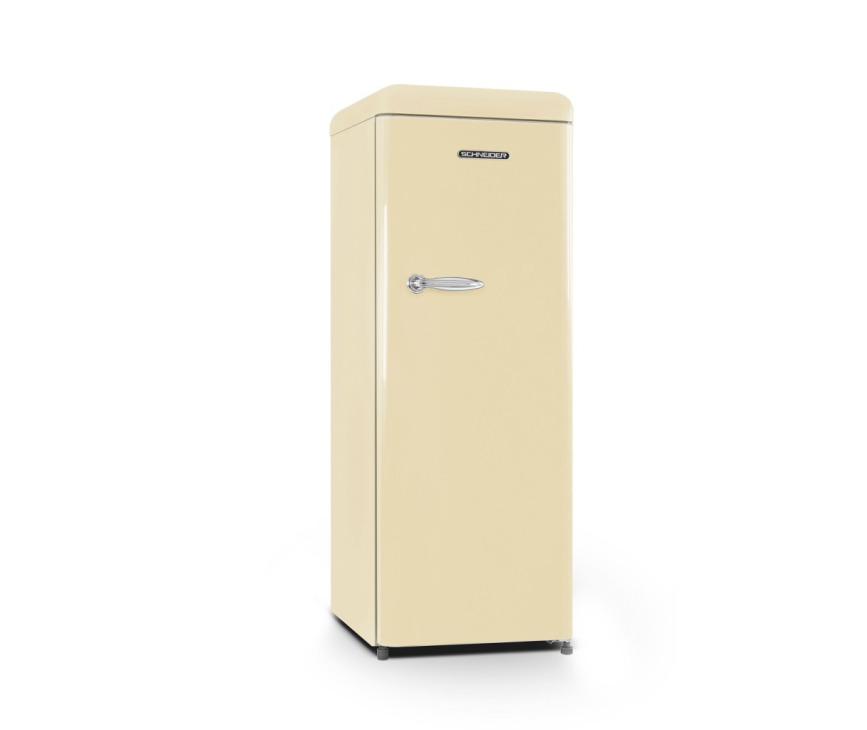  Schneider SCCL222VCR retro jaren 50 koelkast - creme