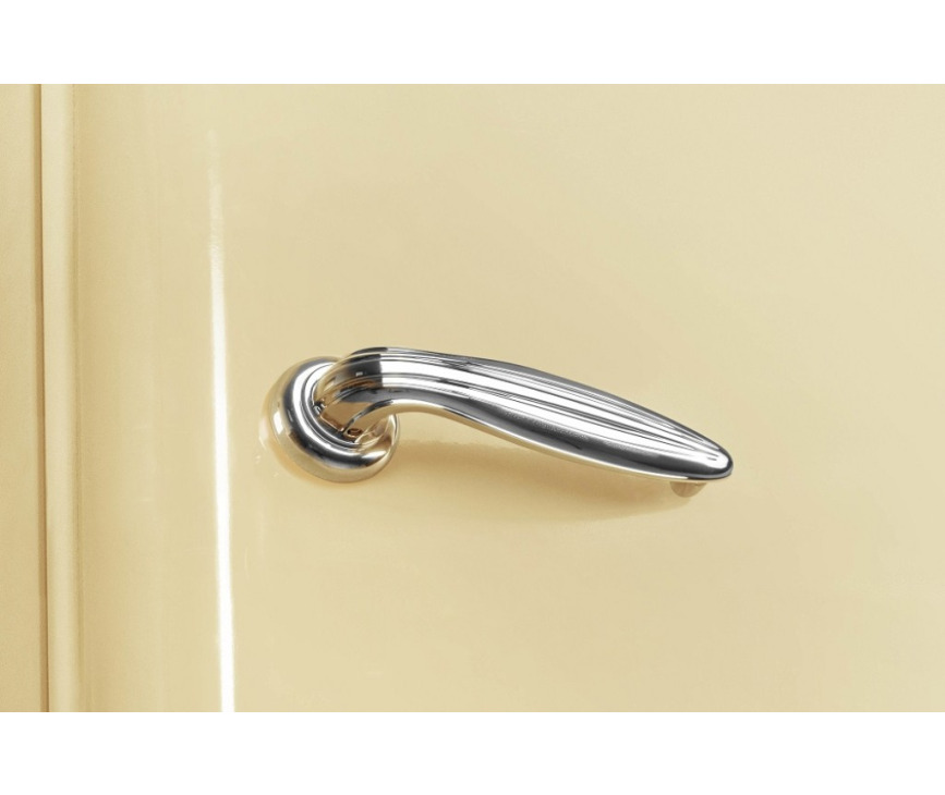  Schneider SCCL222VCR retro jaren 50 koelkast - creme