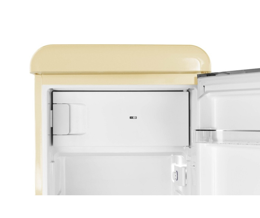  Schneider SCCL222VCR retro jaren 50 koelkast - creme