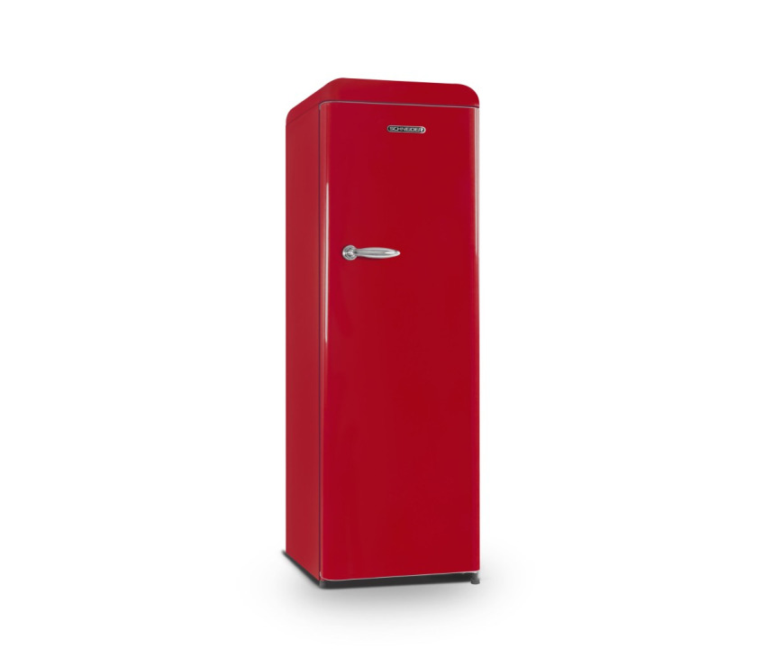 Schneider SCCL329VR retro jaren 50 koelkast - rood
