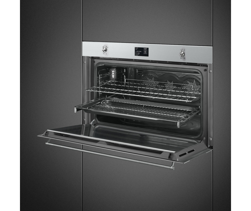 Smeg SFP9395X1 inbouw oven - 90 cm. breed