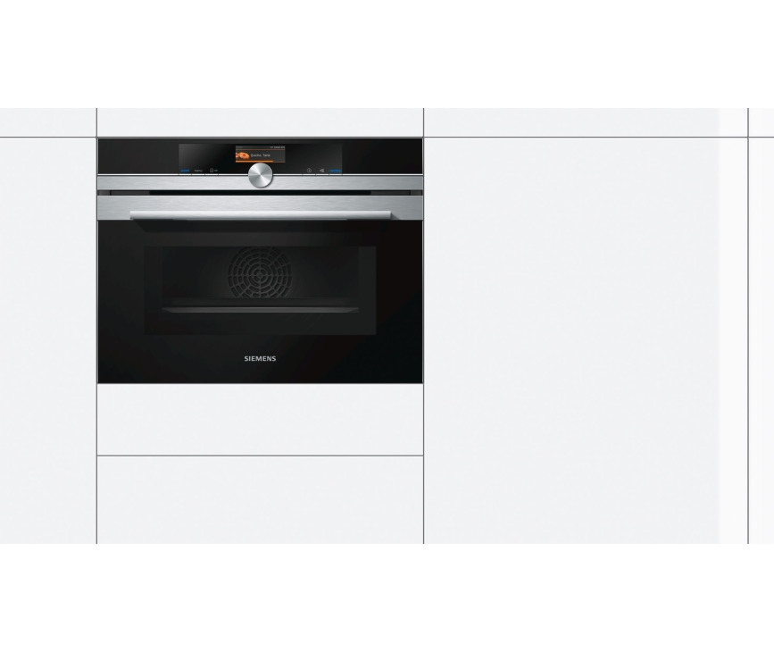 Siemens CM676GBS1 inbouw oven met magnetron