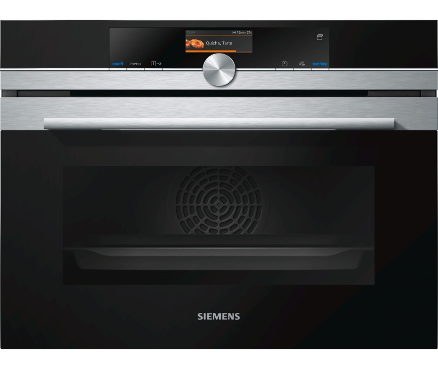 SIEMENS combi-stoomoven rvs inbouw CS656GBS1