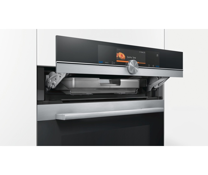 Siemens CS658GRS6 rvs inbouw combi-stoomoven