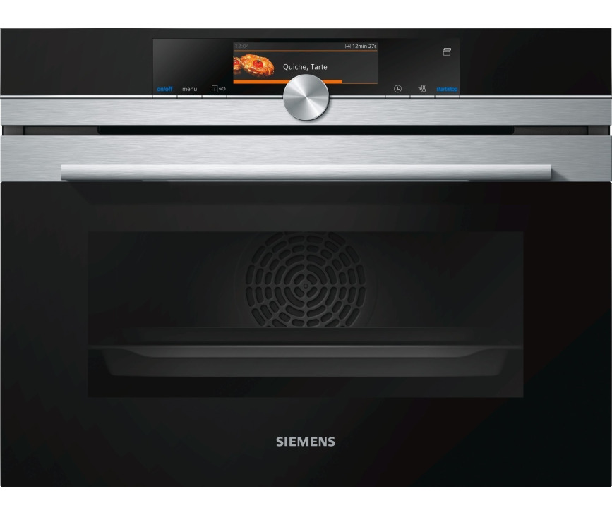 SIEMENS combi-stoomoven rvs inbouw CS658GRS6