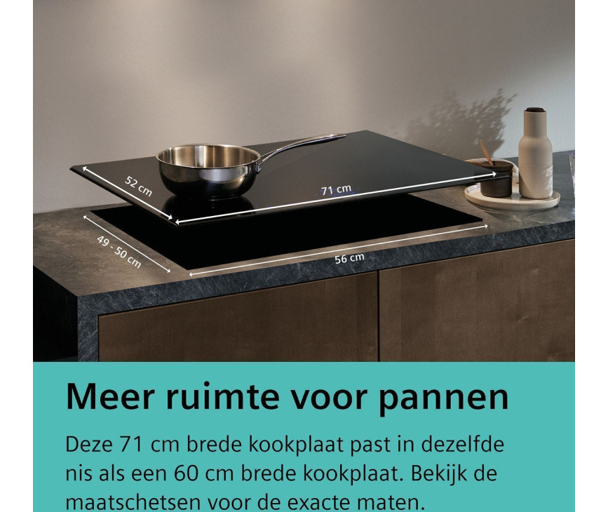 Siemens ED751HSC1E inbouw inductie kookplaat met touchSlider en HomeConnect