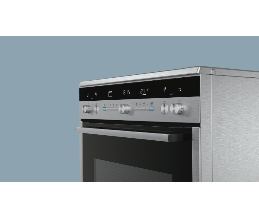 Siemens HA854580 keramisch rvs fornuis