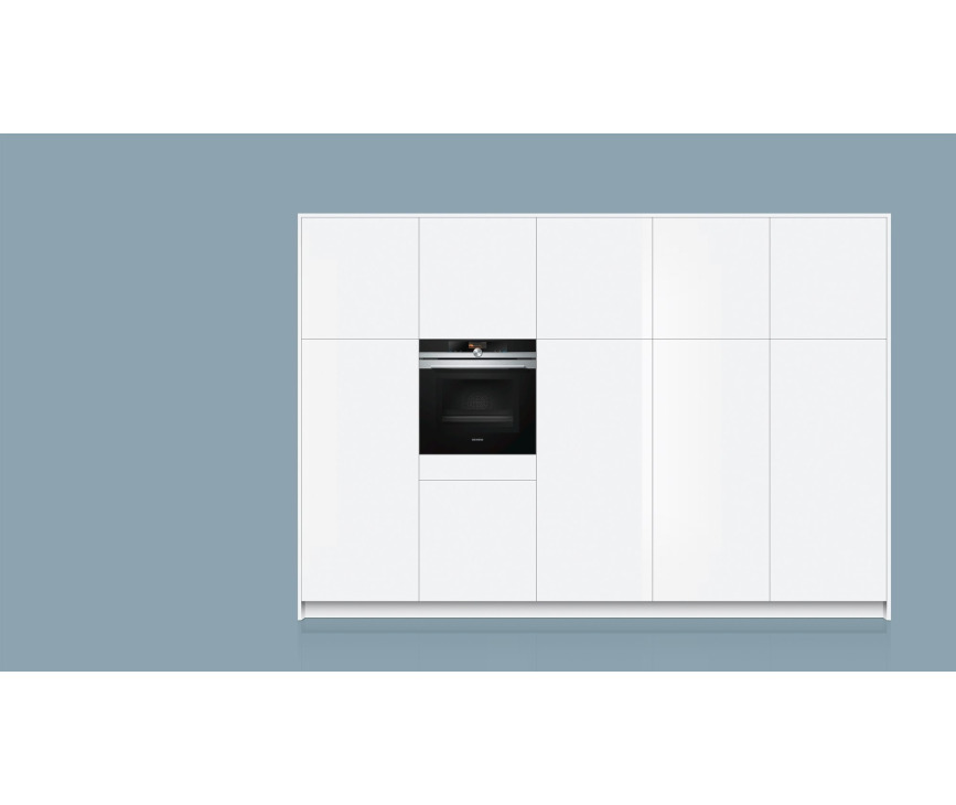 Siemens HM676G0S1 rvs inbouw combi-magnetron