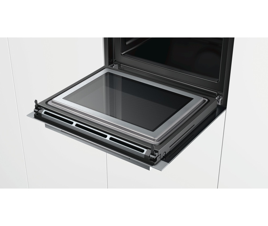 Siemens HM676G0S1 rvs inbouw combi-magnetron