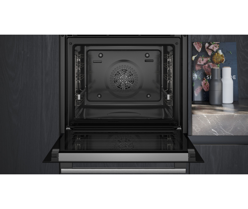 Siemens HQ574AER3 inbouw oven met stoom - zwart