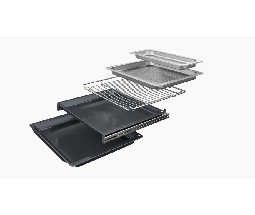 Siemens HS736GDB1 extraKlasse inbouw combi-stoomoven - zwart glas