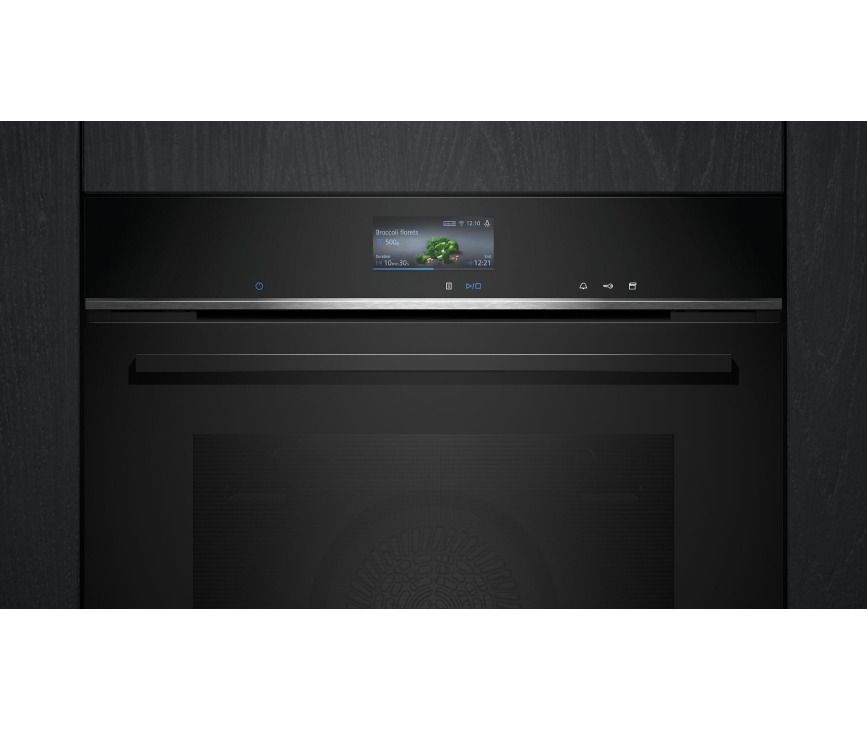 Siemens HS736GDB1 extraKlasse inbouw combi-stoomoven - zwart glas