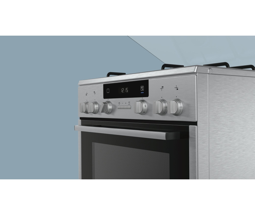 Siemens HX74W520N rvs fornuis