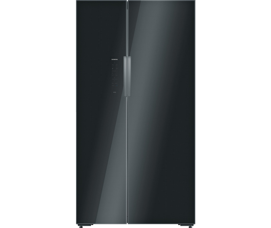 SIEMENS side-by-side koelkast zwart KA92NLB35