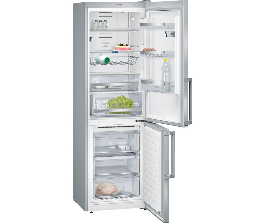 SIEMENS koelkast rvs KG36NHI32