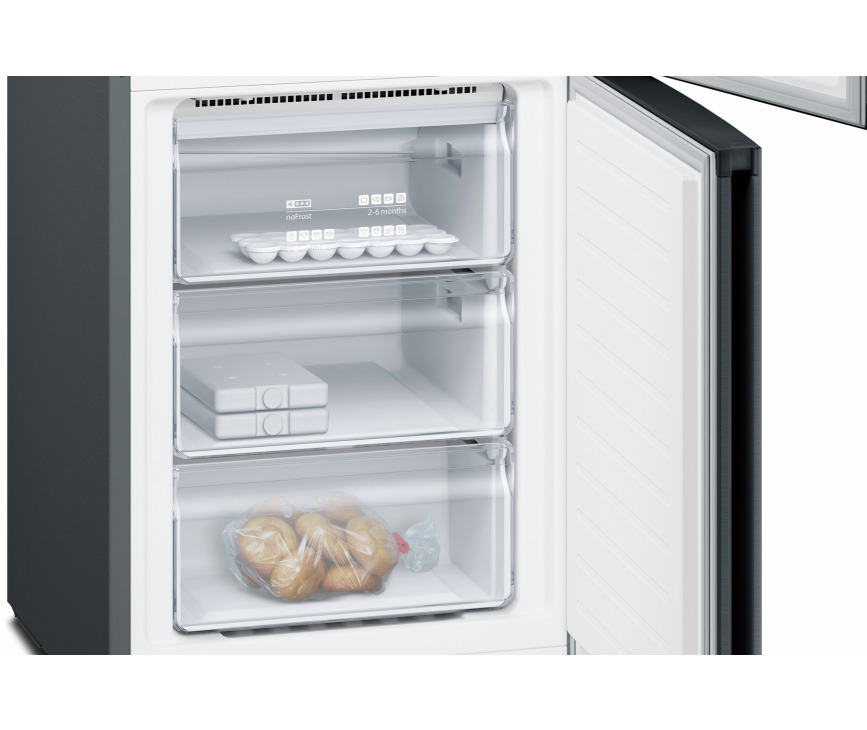 Siemens KG39FPB45 blacksteel koelkast