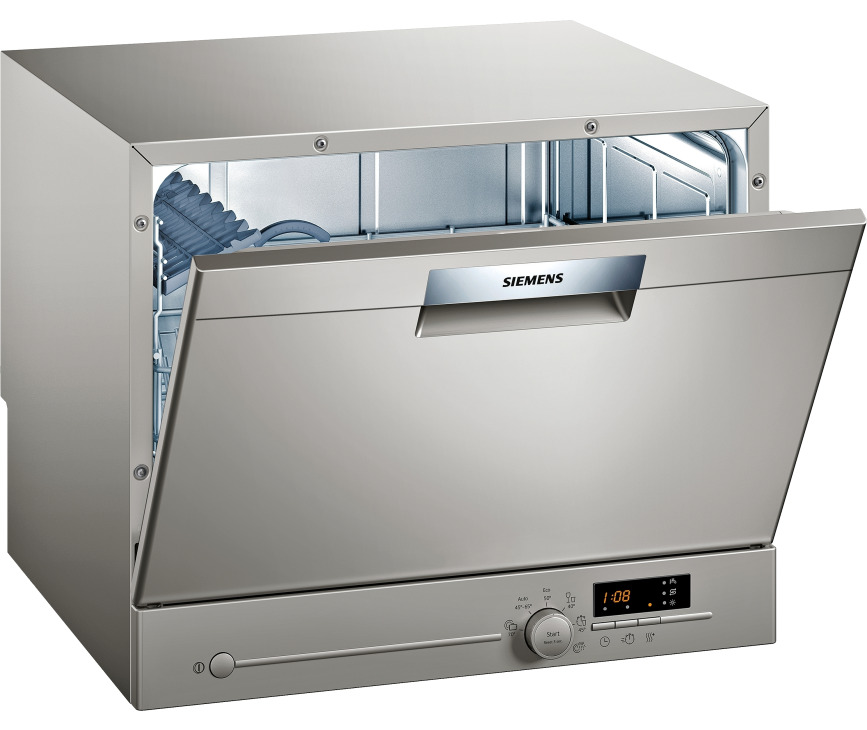 SIEMENS vaatwasser compact rvs-look SK26E822EU