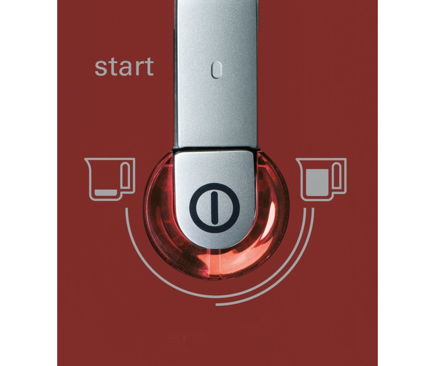 Siemens TC86504 rood koffiemachine