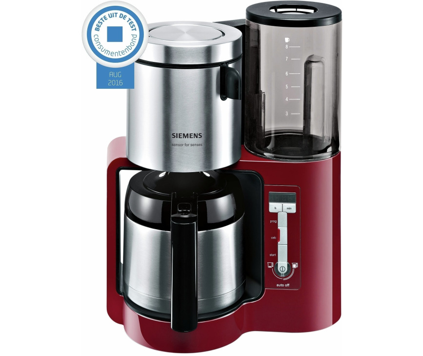 Siemens TC86504 rood koffiemachine
