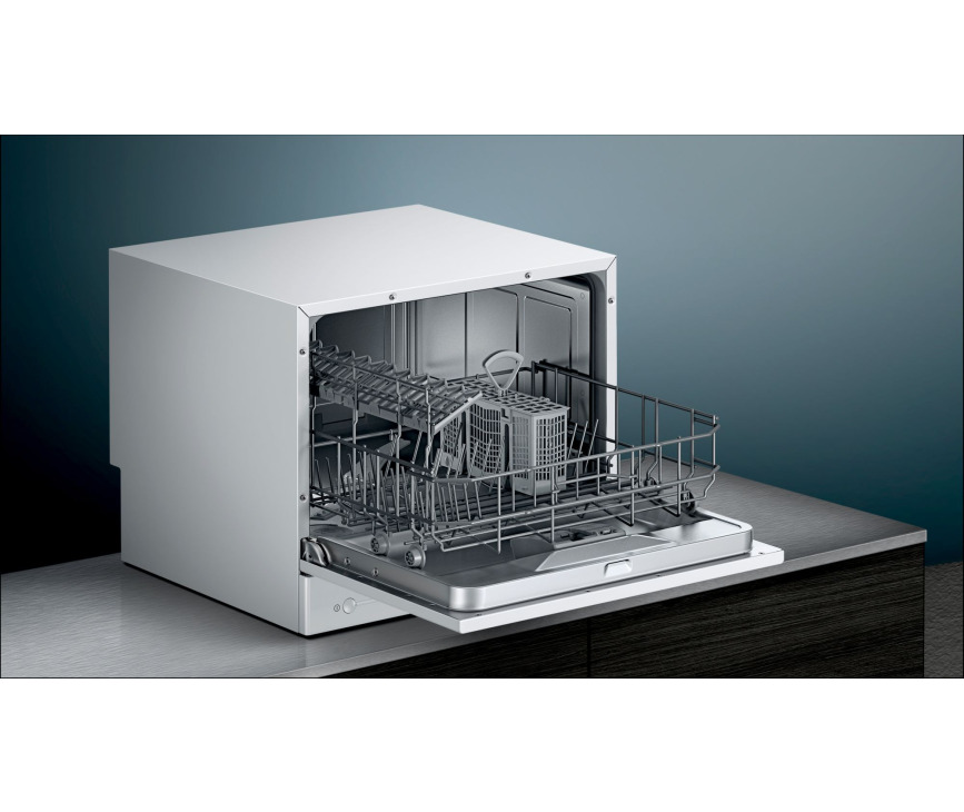 Siemens SK26E222EU compacte vaatwasser wit