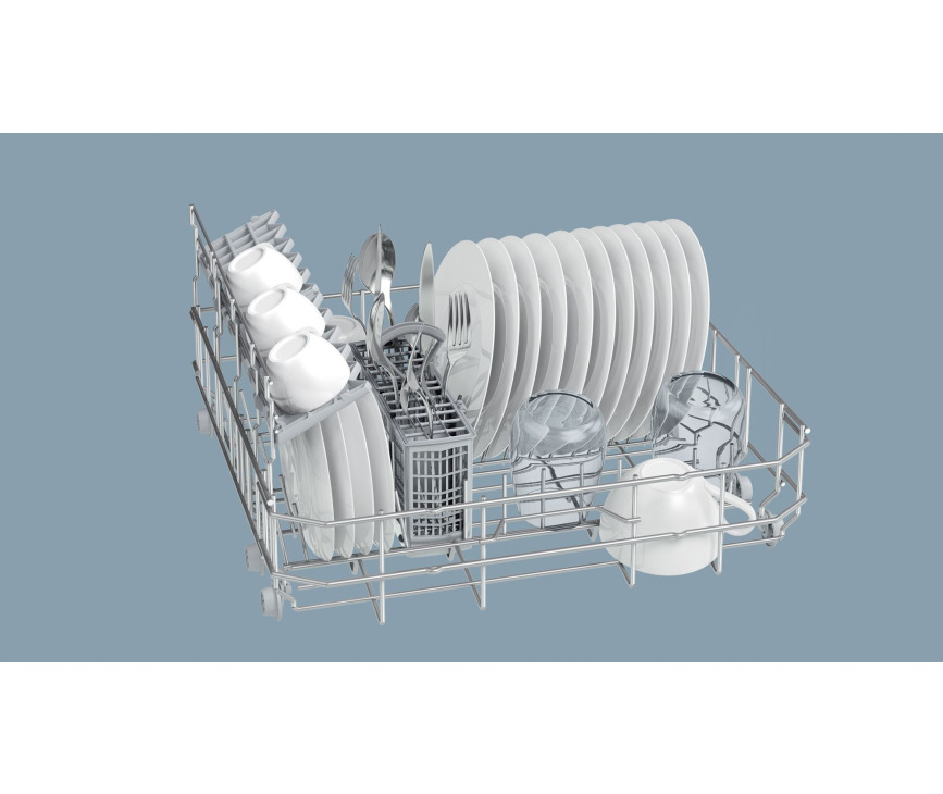 Siemens SK26E822EU compacte vrijstaande vaatwasser - rvs-look