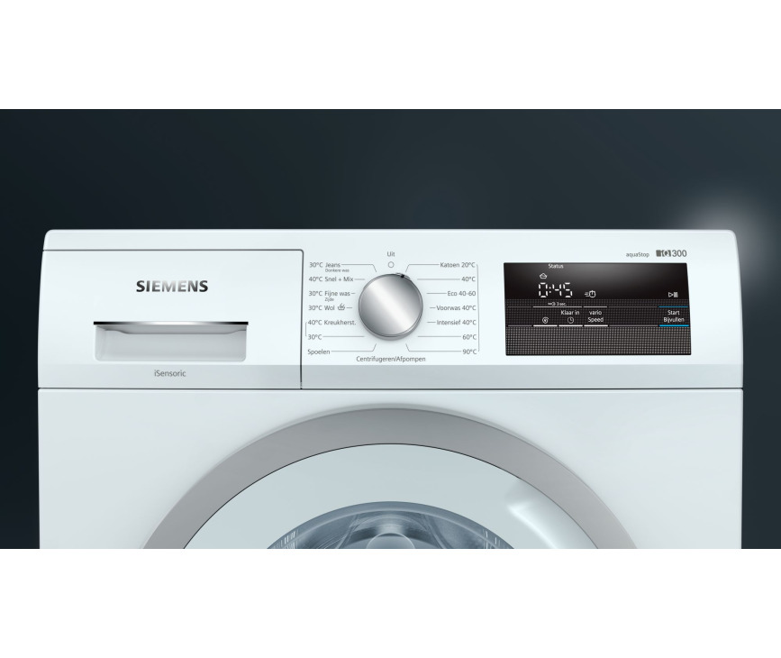 Siemens WM14N095NL voorlader wasmachine (iQ300)