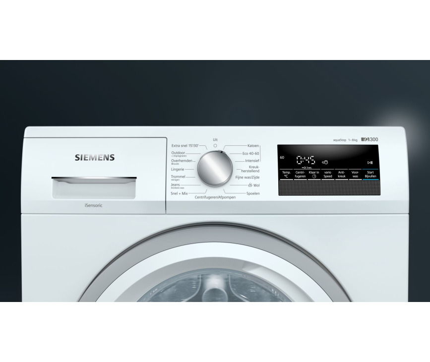 Siemens WM14N295NL iSensoric wasmachine met iQDrive motor