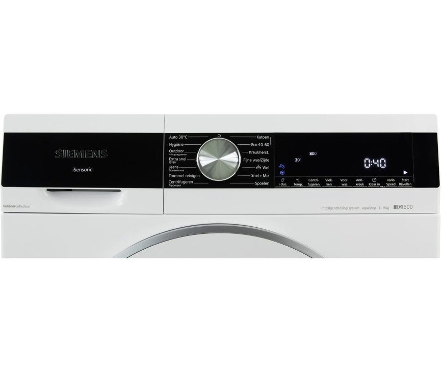 Siemens WG44G2A9NL wasmachine met anti-vlekken en i-Dos