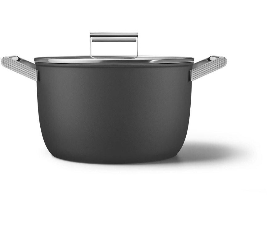 SMEG kookpan pannen mat-zwart CKFC2611BLM