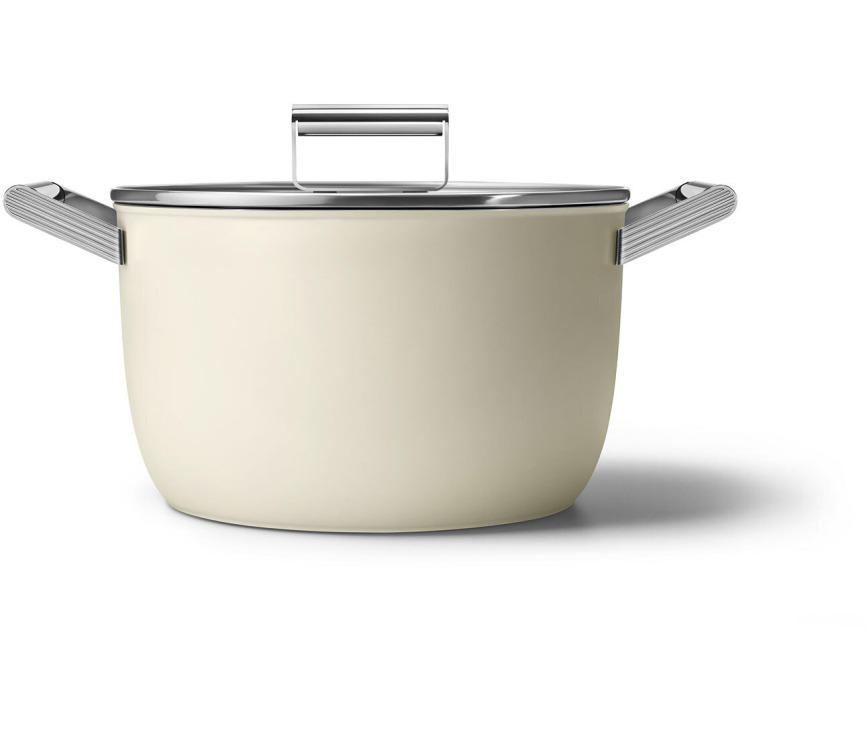 SMEG kookpan pannen crème CKFC2611CRM