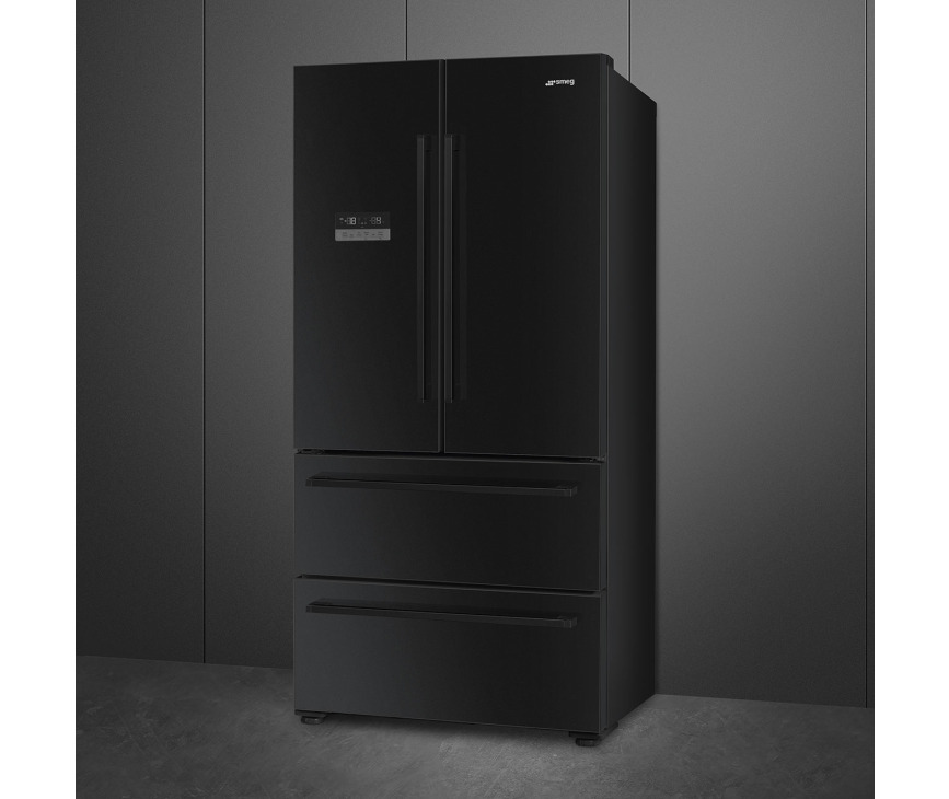 Smeg FQ55FNDF french-door koelkast - zwart