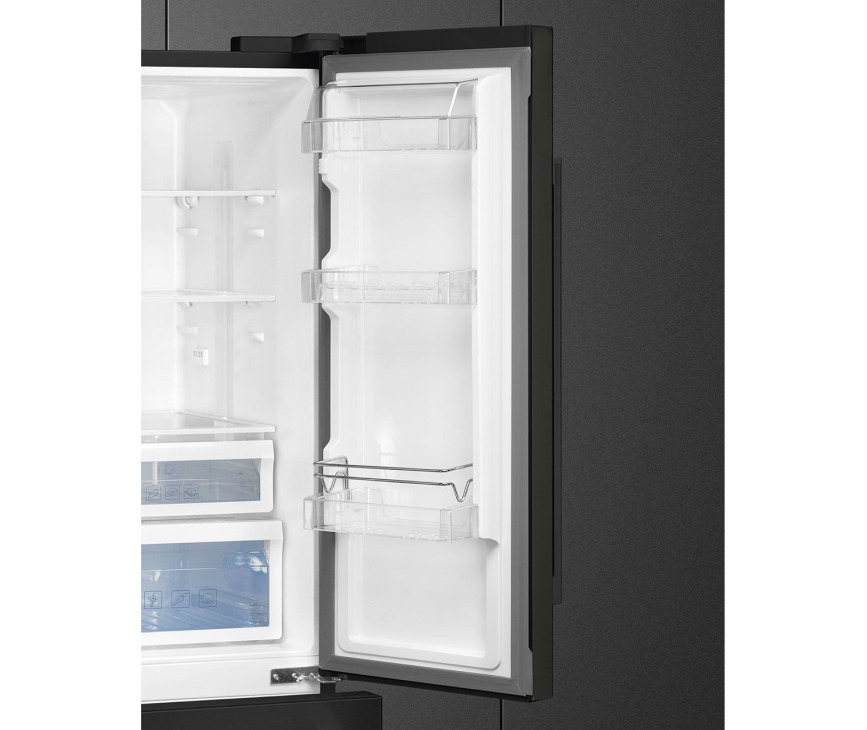 Smeg FQ55FNDF french-door koelkast - zwart