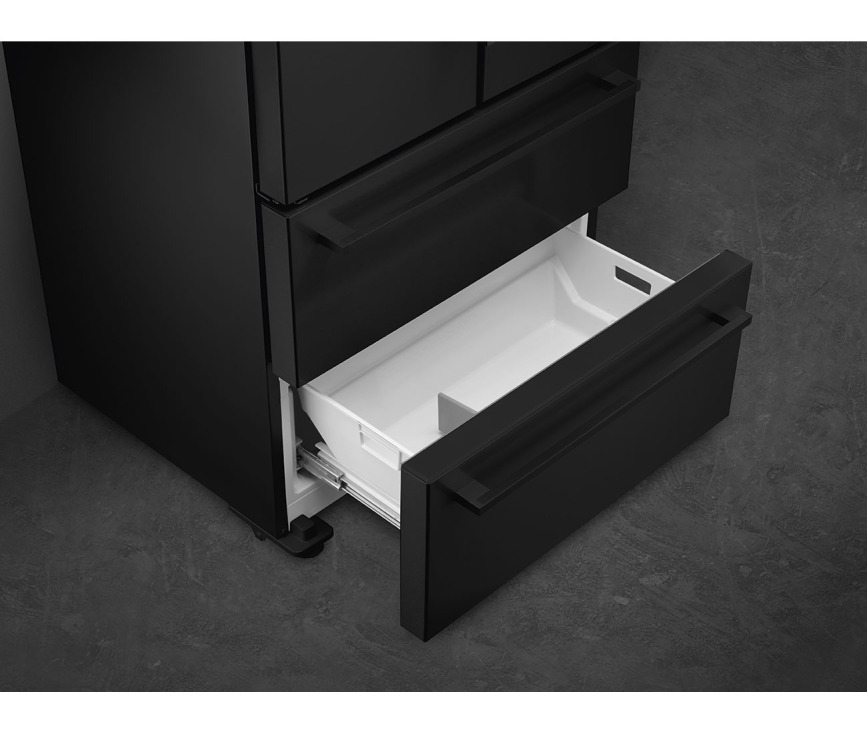 Smeg FQ55FNDF french-door koelkast - zwart