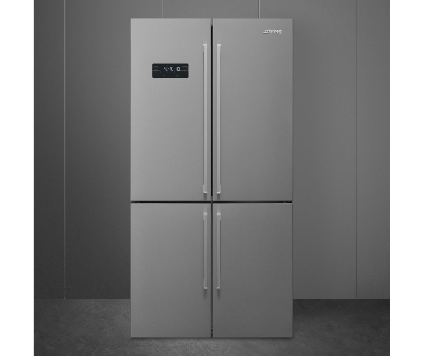 Smeg FQ60XDAIF side-by-side koelkast - rvs - met icemaker