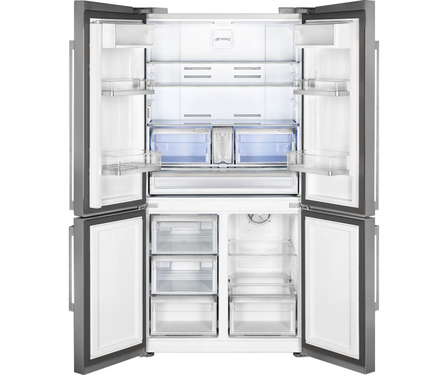 Smeg FQ60XDAIF side-by-side koelkast - rvs - met icemaker