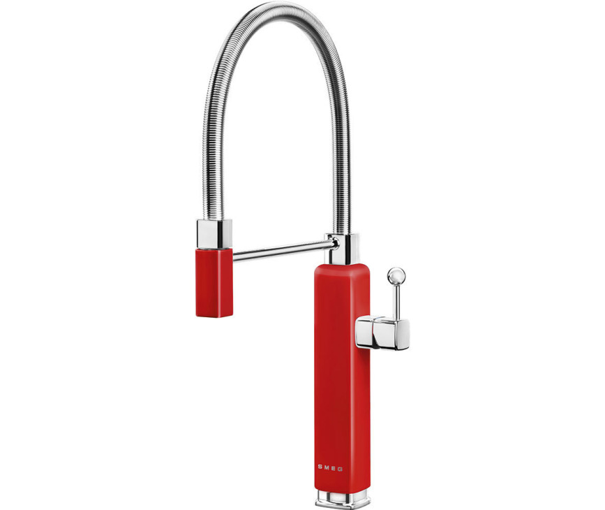 SMEG keukenkraan rood MDF50RD