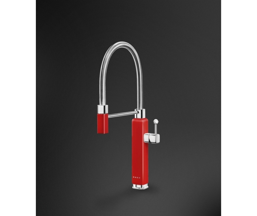 Smeg MDF50RD keukenkraan rood - retro jaren 50 stijl