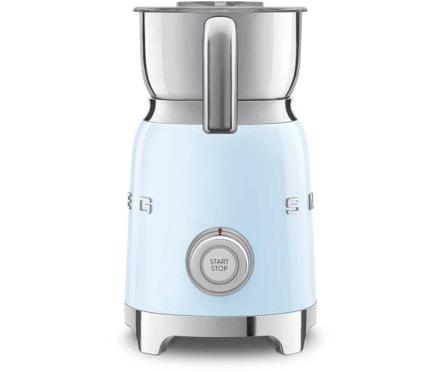 De Smeg MFF01PBEU melkopschuimer is voorzien van verschillende standen