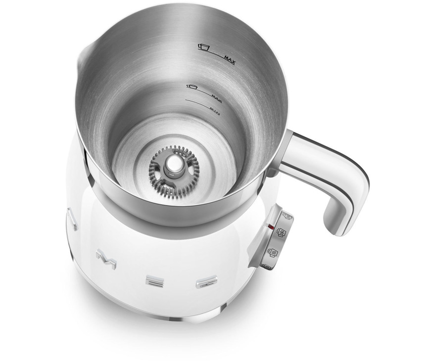 Smeg MFF01WHEU melkopschuimer