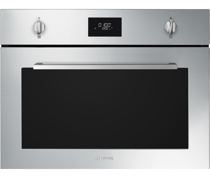 SMEG oven met magnetron inbouw rvs SF4401MCX