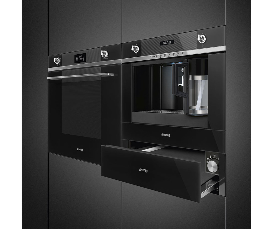 Smeg SF6102TVN zwarte inbouw oven - Linea serie