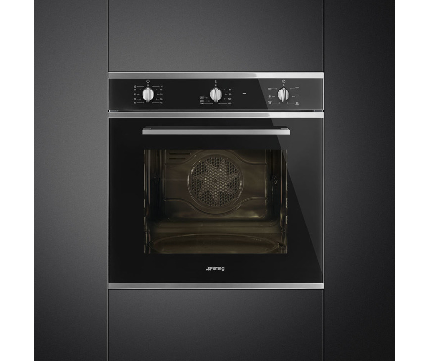 Smeg SF64M3VN inbouw oven zwart