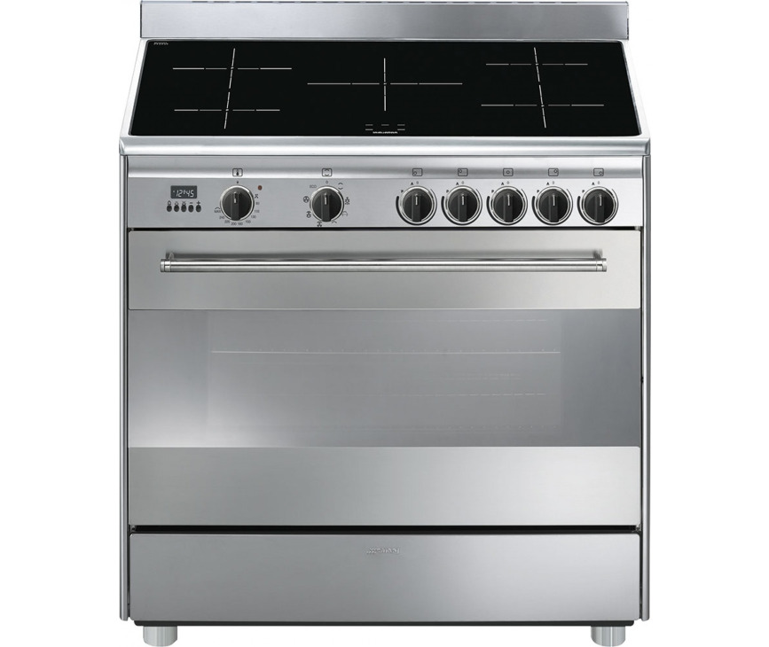 SMEG fornuis inductie rvs BG91IX9